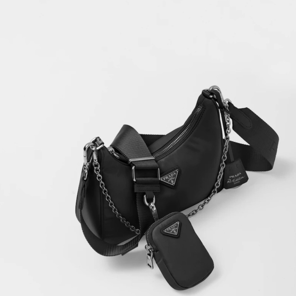 Prada re-edition nylon bag